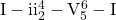 \mathrm{I-ii^4_2-V^6_5-I}