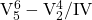 \mathrm{V^6_5-V^4_2/IV}