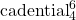 \mathrm{cadential}^6_4