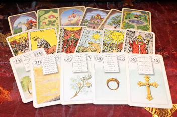 collection of tarot cards