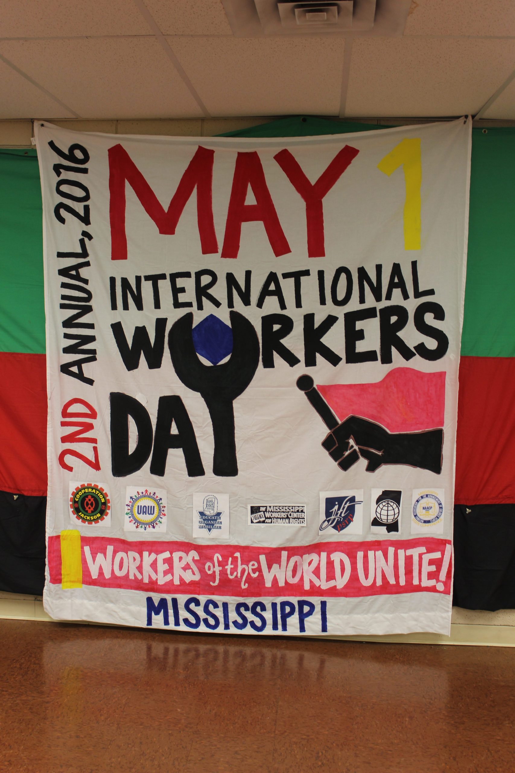 May Day 2016 Banner
