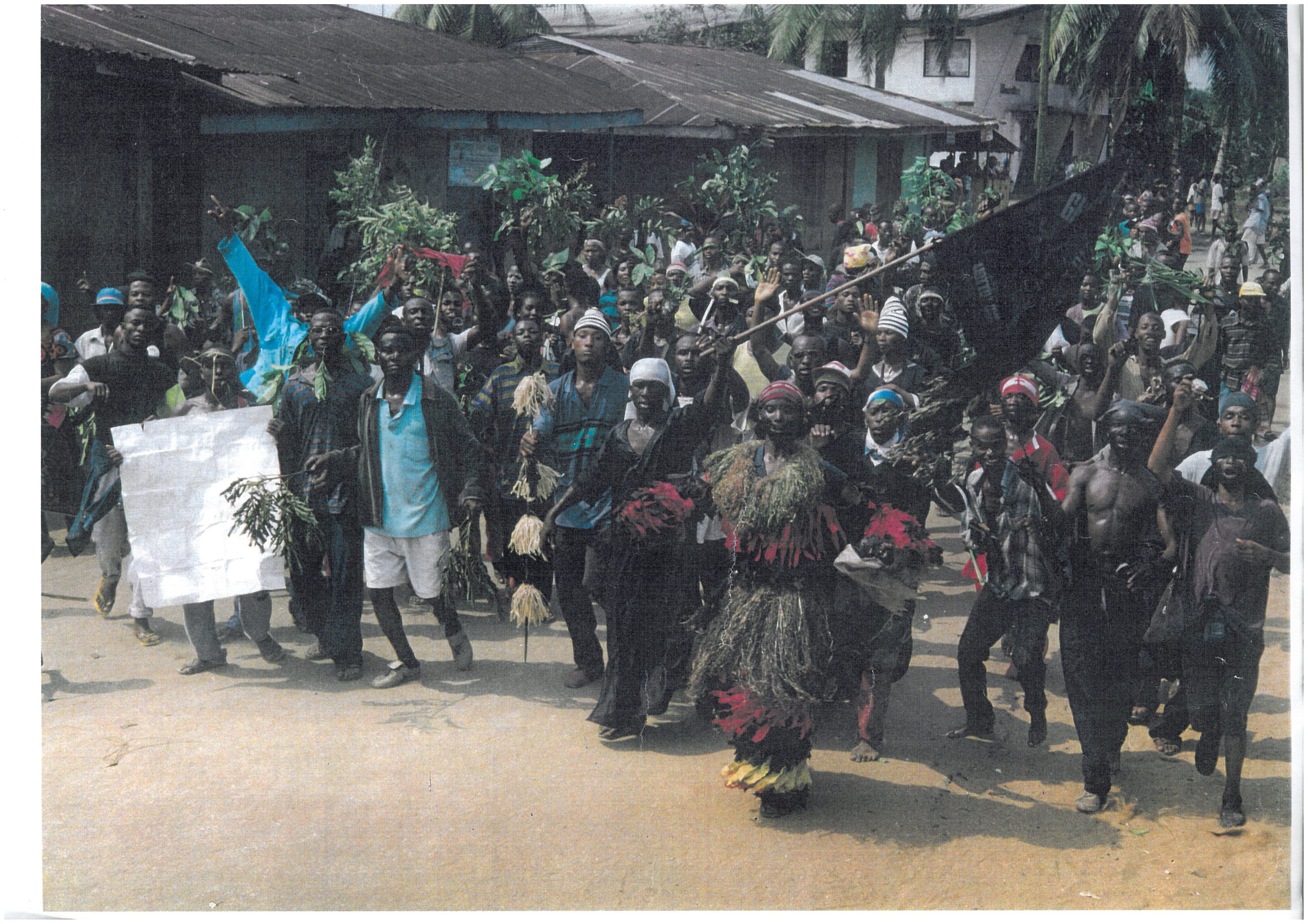 MOSOP protest in Ogoniland