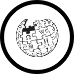 Wikipedia logo of puzzle globe