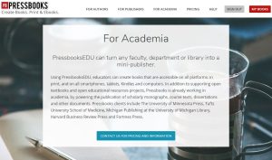 PressbooksEDU Site