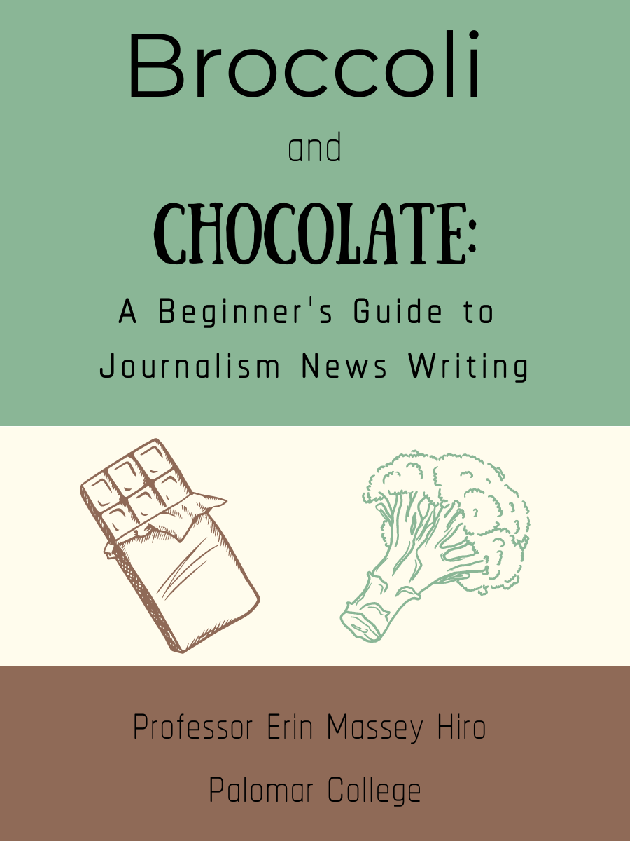 Cover image for Broccoli and Chocolate: A Beginner’s Guide to Journalism News Writing