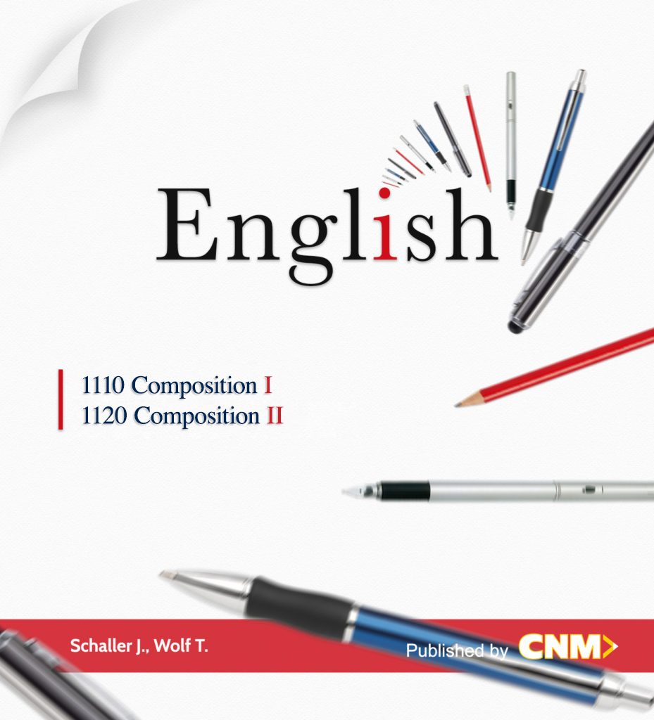 Cover image for English 1101 Central New Mexico CC