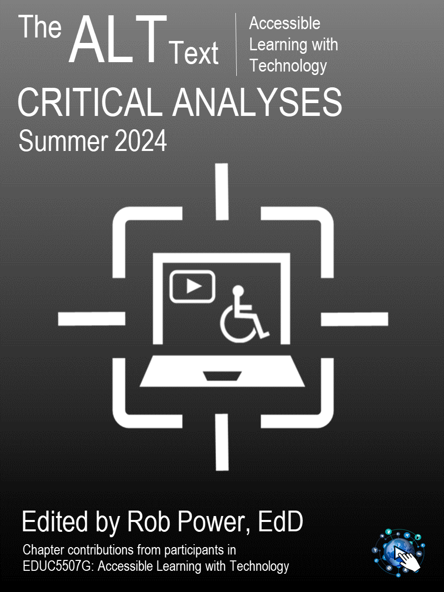 Critical Analyses Chapters: Summer 2024