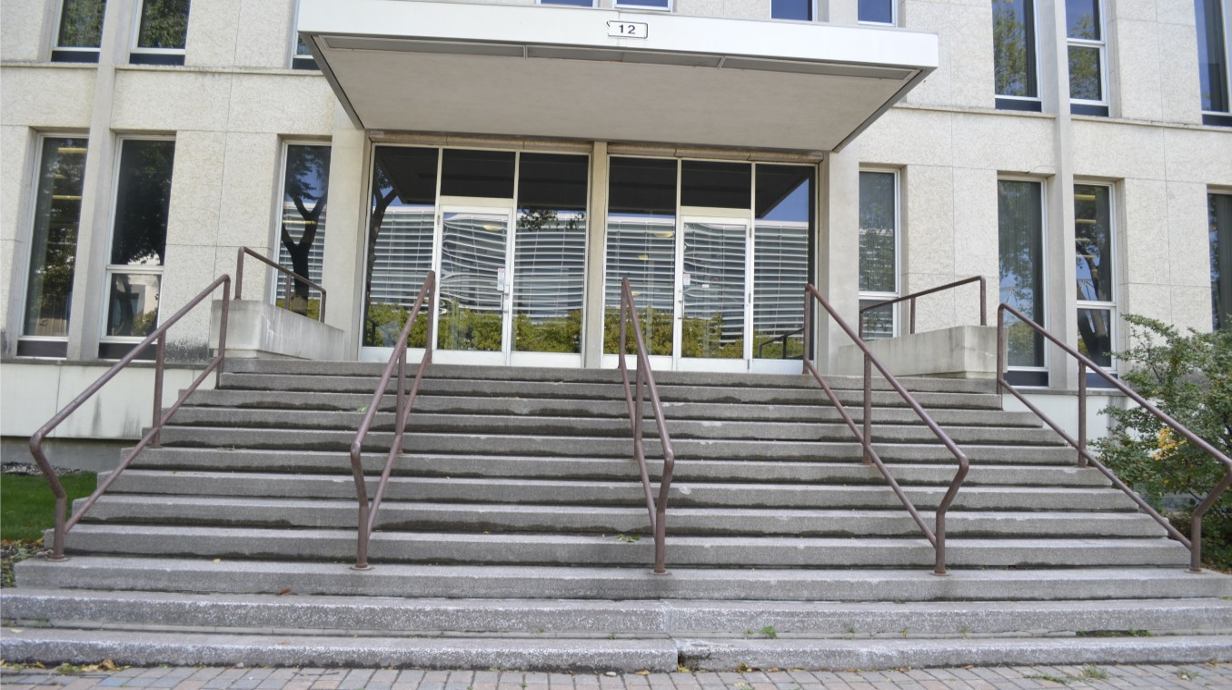 Front of a Building at the University of Manitoba