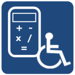 Accessible math icon