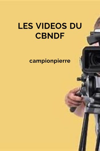 Page couverture de LES VIDEOS DU CBNDF