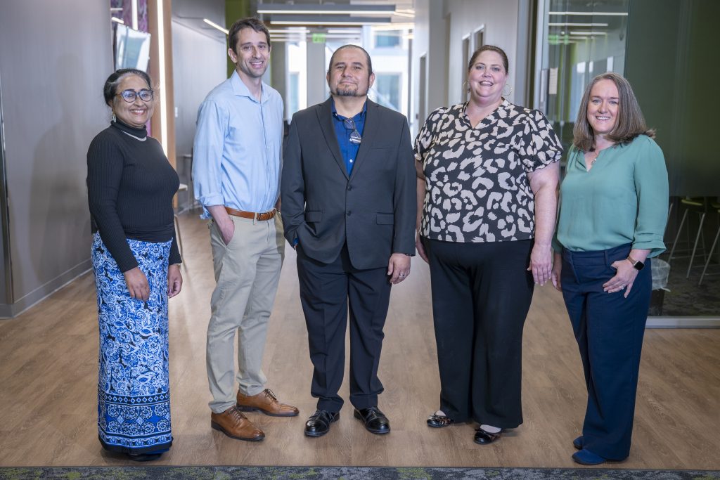 Augusta University Anatomy and Physiology professors photographed on the AU Health Sciences campus in Augusta, Ga., Thursday afternoon May 15, 2025. Photo by Michael Holahan