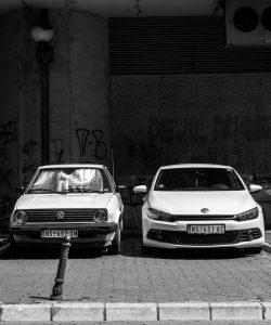 Comparing two Volkswagon cars