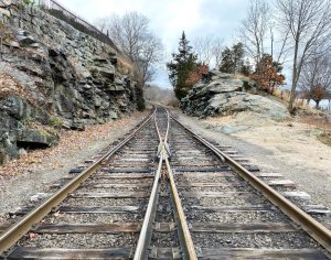 Picture of train tracks