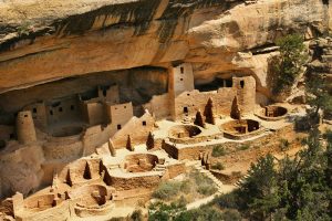 Cliff dwellings at Mesa Verde