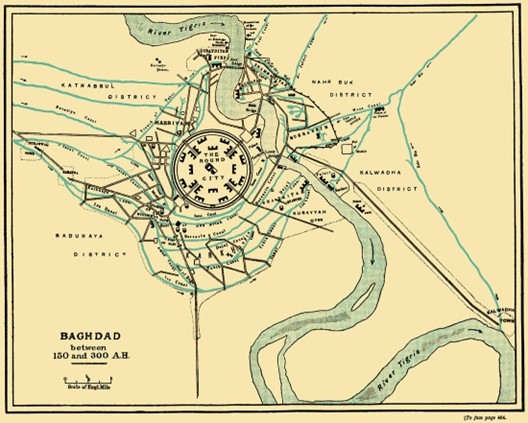 A Map of Baghdad between 767 and 913 CE