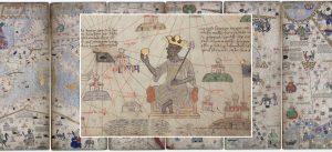 A collection of 14th century CE images of Mansa Musa