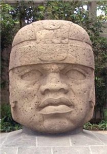 An Olmec Head