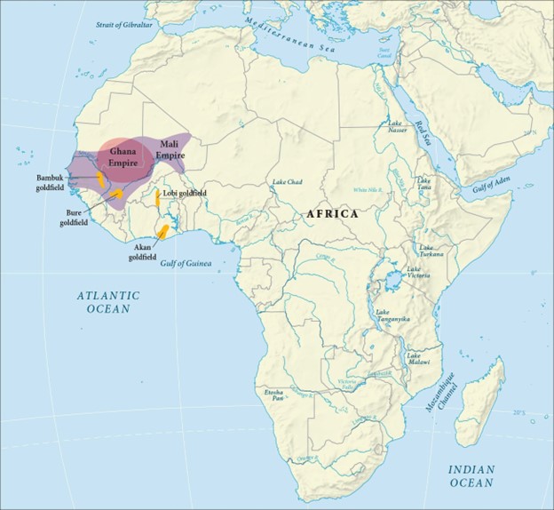 Map of Mali Kingdom