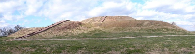 Monks Mound at Cahokia (c. 1100 CE)