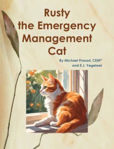 Rusty the Emergnecy Management Cat - book cover image