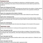 This image shows how a memo proposal should appear on the page, with an email-style heading at the top and the different body sections indicated using clear headings and white space. Click the link at the end of the caption for an accessible PDF of this information.