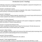 This images shows the main sections usually contained in the introduction to a recommendation report. See the accessible PDF in the column to the right for contents.