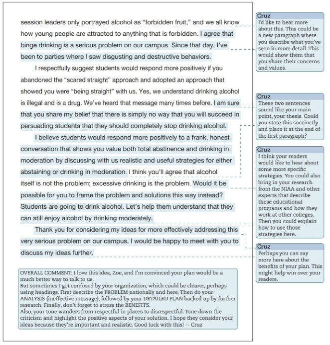 Figure 8.4 Substantive Editing (continued)