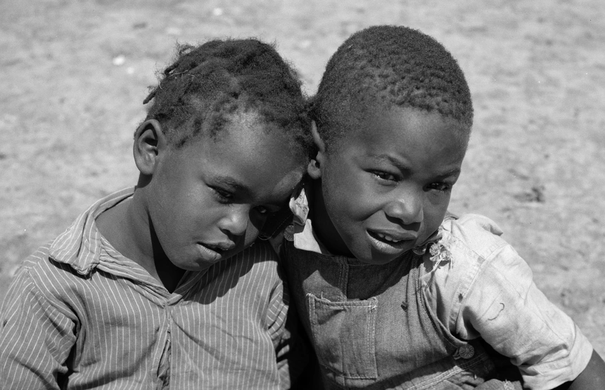 Figure 28.10: Sharecropper Boys in 1936