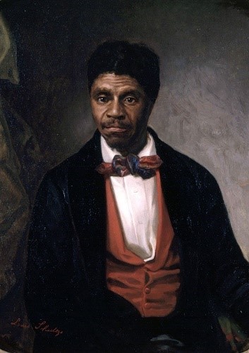 Dred Scott Oil Canvas by Louis Schultze