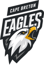 The Cape Breton Eagles hickey team logo