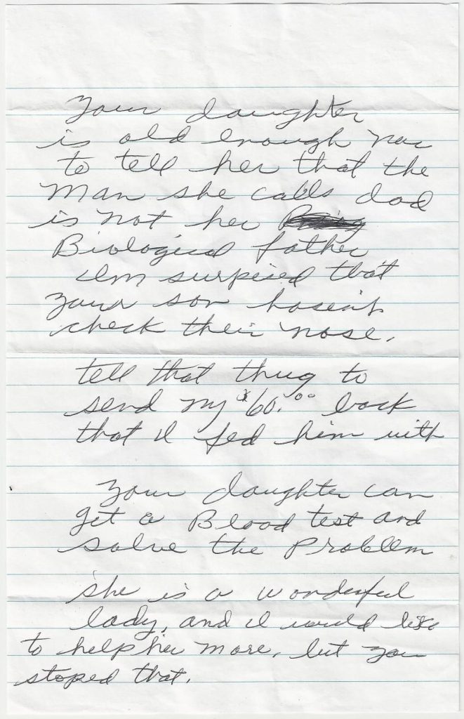 Letters from my mother a cry no one heard