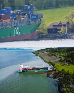 Figure 5-11: When a Ship Crashed into a Norwegian Backyard Like a Scene from a Disaster Movie. Source: (veluvolu, 2025)