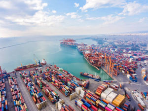 art of Maritime Mainland Systems - looks like port of Baltimore but smaller