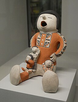 New Mexico Storyteller Figure in the Horniman Museum