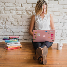 Photo of Woman on Laptop