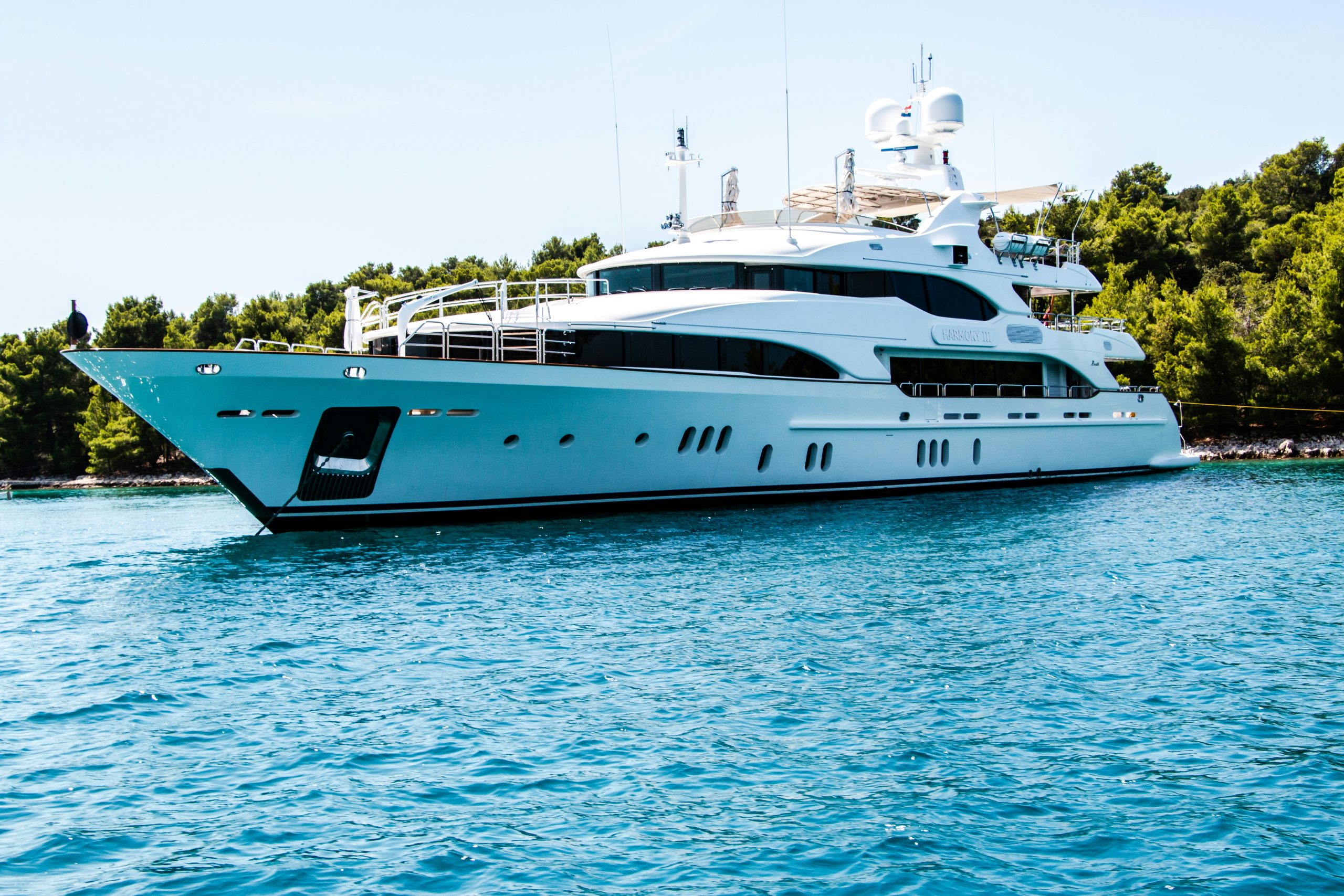 Photo of a yacht in water