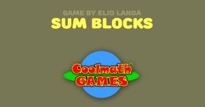The main page for the website "Sum Blocks"