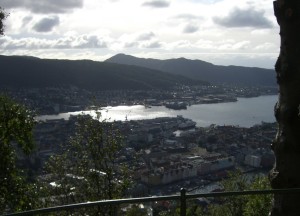 Bild 6 Blick auf Bergen (Foto Horst)