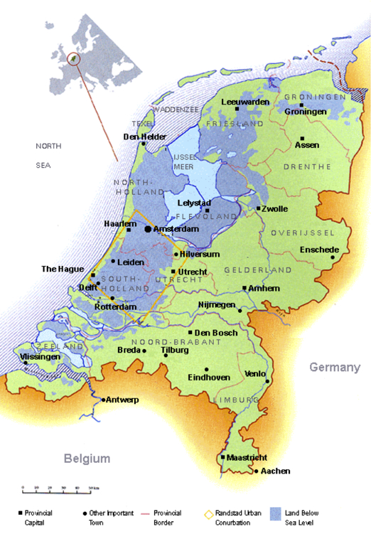 Netherlands sea level