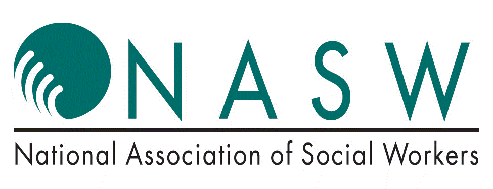 NASW logo, text: National Association of Social Workers