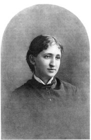 black and white photograph of Mary Richmond