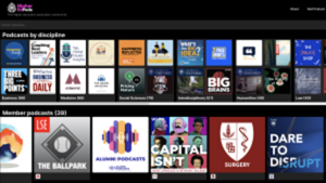 Screenshot of HigherEd Pods
