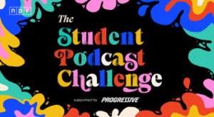 Logo for NPR Student Podcast Challenge
