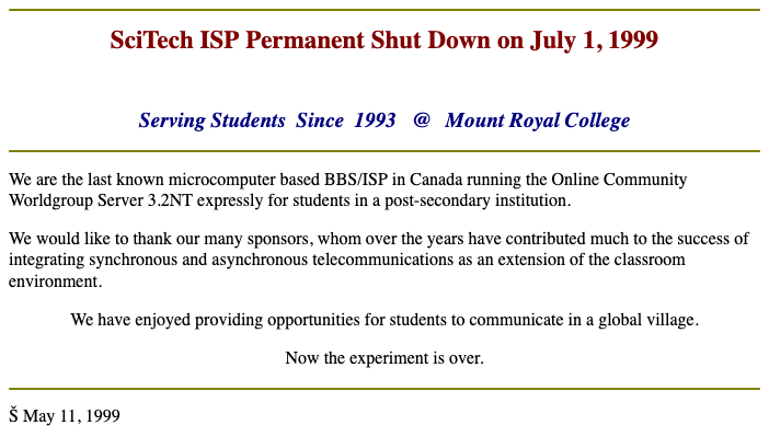 SciTech ISP Final Homepage