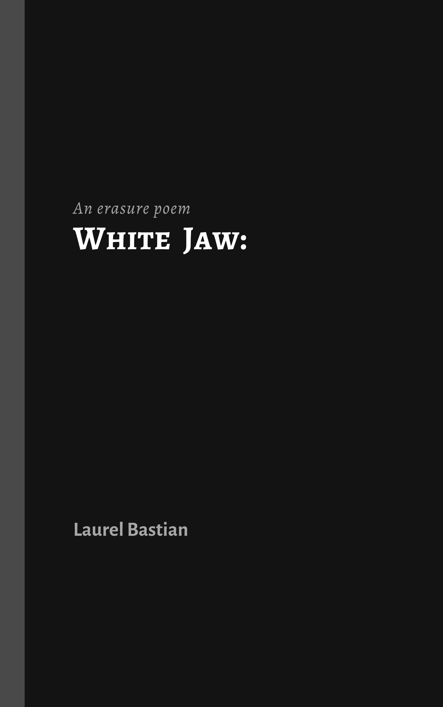 Cover image for White Jaw: