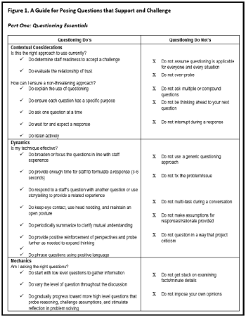 Commentary: Posing questions to support and challenge — A guide for ...