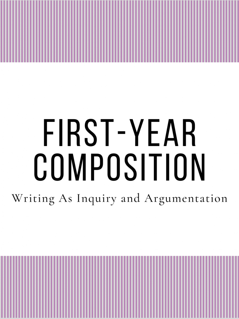 First-Year Composition – Simple Book Publishing