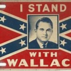 a 1960s Wallace campaign poster
