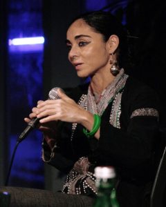 a Muslim woman speaking