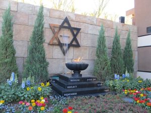 a Holocaust memorial